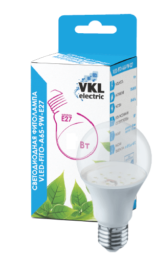 Лампа светодиодная VLED-FITO-A95-15W-E27 220V пластик VKL electric (1/100)||1155779