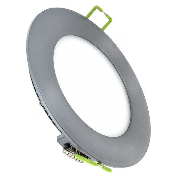 Светодиодная панель круг 12 Вт 2700К серебро 180 мм серии FLP-R Proxima